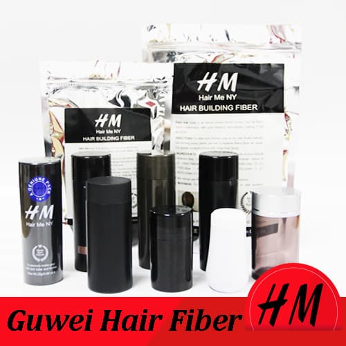 Beauty product Guwei bulk hair building fiber powder